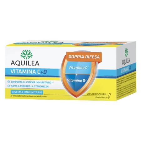 Aquilea Vitamina C D Integratore Vitaminico 28 Bustine