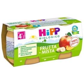 Hipp Bio Omogeneizzato Frutta Mista 2x80 g Hipp Bio Omogeneizzato Frutta Mista 2x80 g