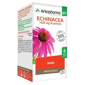 Arkocapsule Echinacea Bio Integratore Difese Immunitarie 45 Capsule Arkocapsule Echinacea Bio Integratore Difese Immunitarie 45 Capsule