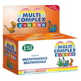 Esi Multicomplex Junior Integratore Vitamine e Sali Minerali 42 Dinosauri Masticabili Esi Multicomplex Junior Integratore Vitamine e Sali Minerali 42 Dinosauri Masticabili