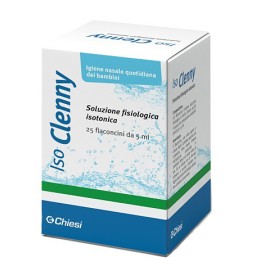 Iso Clenny 20 Flaconcini Monodose Igiene Nasale per Bambini 5 ml Iso Clenny 20 Flaconcini Monodose Igiene Nasale per Bambini 5 ml
