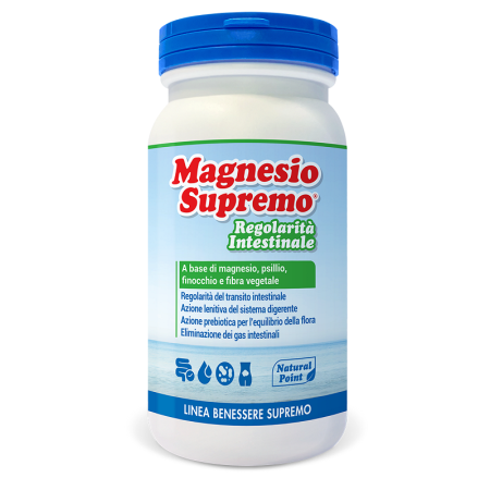 Natural Point Magnesio Supremo Regolarità Intestinale Integratore 150 g