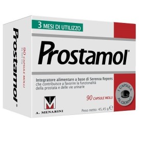 Prostamol Integratore Prostata e Vie Urinarie 90 Capsule Molli Prostamol Integratore Prostata e Vie Urinarie 90 Capsule Molli