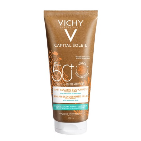 Vichy Capital Soleil Latte Solare Eco-Sostenibile Spf 50  200 ml
