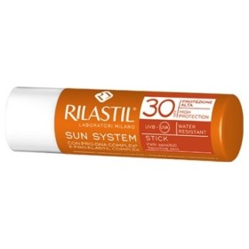 Rilastil Sun System Stick Trasparente SPF 30 Zone Sensibili Viso 4 ml Rilastil Sun System Stick Trasparente SPF 30 Zone Sensibili Viso 4 ml
