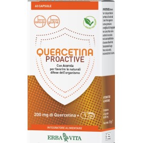 Erba Vita Quercitina Proactive Difese immunitarie Integratore alimentare Erba Vita Quercitina Proactive Difese immunitarie Integratore alimentare