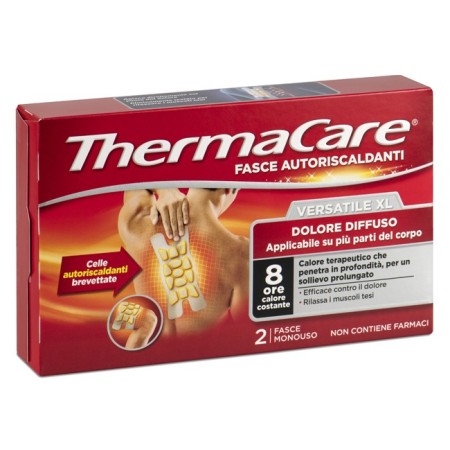 Thermacare Fascia Versatile XL 2 Fasce Riscaldanti