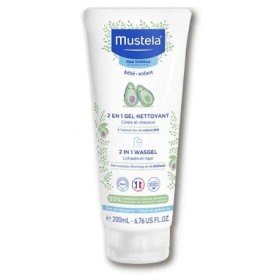 Mustela Gel Detergente 2 in 1 Corpo e Capelli 200 ml Mustela Gel Detergente 2 in 1 Corpo e Capelli 200 ml