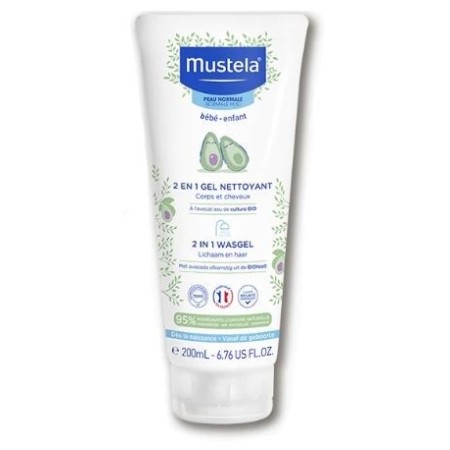 Mustela Gel Detergente 2 in 1 Corpo e Capelli 200 ml
