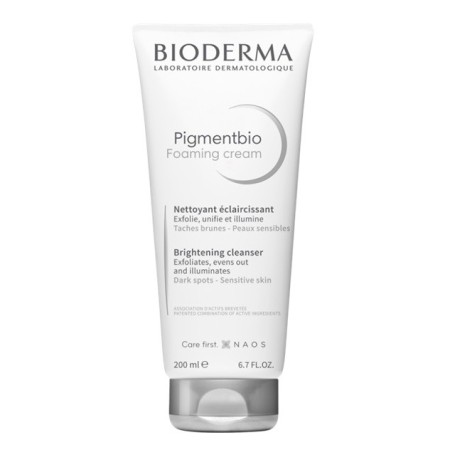Bioderma Pigmentbio Foaming Creme Crema Detergente ed Esfoliante Viso e Corpo 200 ml