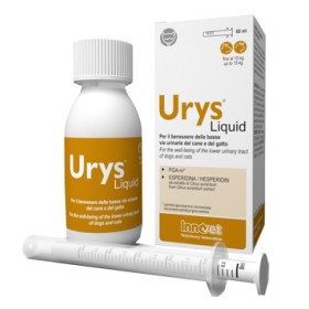 Urys Liquid Integratore Veterinario Vie Urinarie 60 ml Urys Liquid Integratore Veterinario Vie Urinarie 60 ml