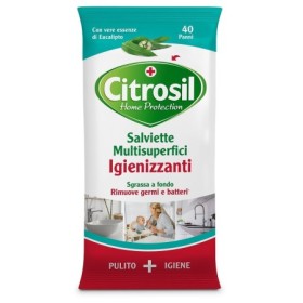 Citrosil Home Protection Salviette Multisuperfici Igienizzanti Eucalipto Citrosil Home Protection Salviette Multisuperfici Igienizzanti Eucalipto