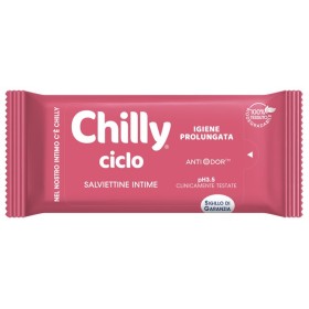 Chilly Ciclo Salviettine Con Formula Antiodore 12 Salviette Chilly Ciclo Salviettine Con Formula Antiodore 12 Salviette