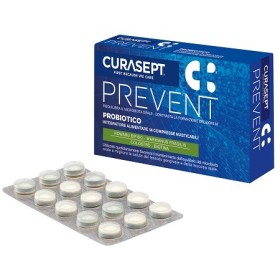 Curasept Prevent Probiotico Integratore Alimentare 14 Compresse Curasept Prevent Probiotico Integratore Alimentare 14 Compresse