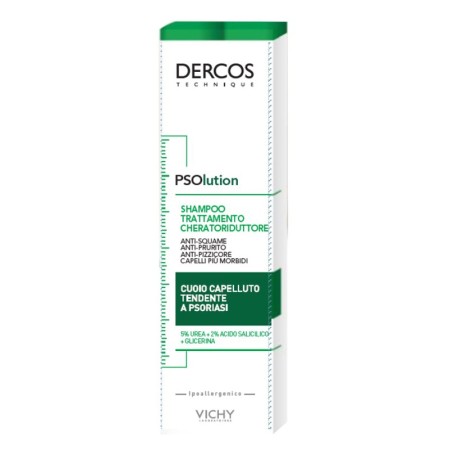Vichy Dercos PSOlution Shampoo Trattamento Cheratoriduttore 200 ml