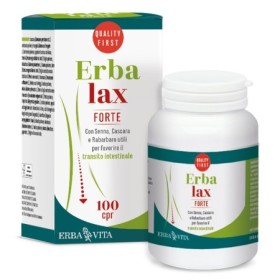 Erba Vita Erbalax Forte Integratore Intestinale 100 Compresse Erba Vita Erbalax Forte Integratore Intestinale 100 Compresse