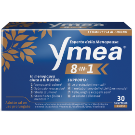Ymea 8 in 1 Integratore Menopausa 30 Compresse Ymea 8 in 1 Integratore Menopausa 30 Compresse