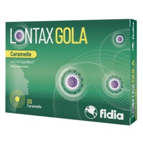 Lontax Gola Caramelle per Mal di Gola e Tosse 20 Caramelle Lontax Gola Caramelle per Mal di Gola e Tosse 20 Caramelle