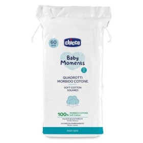 Chicco Baby Moments Quadrotti In Cotone 60 Pezzi Chicco Baby Moments Quadrotti In Cotone 60 Pezzi