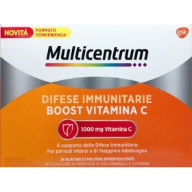 Multicentrum Difese Immunitarie Boost Vitamina C 14 Bustine Multicentrum Difese Immunitarie Boost Vitamina C 14 Bustine
