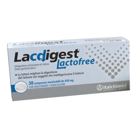Lacdigest Lactofree Integratore Per Intolleranza Al Lattosio 30 Compresse
