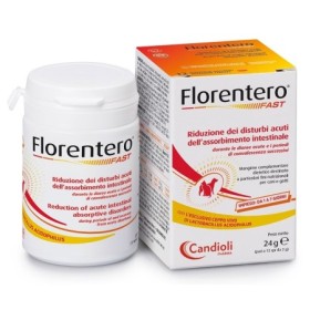Florentero Fast Integratore Disturbi Intestinali Per Cani e Gatti 12 Compresse Florentero Fast Integratore Disturbi Intestinali Per Cani e Gatti 12 Compresse