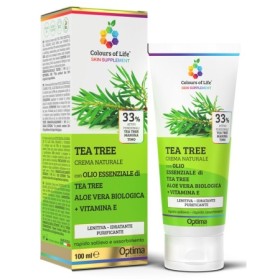 Optima Colours of Life Tea Tree Crema Eudermica 100 ml Optima Colours of Life Tea Tree Crema Eudermica 100 ml