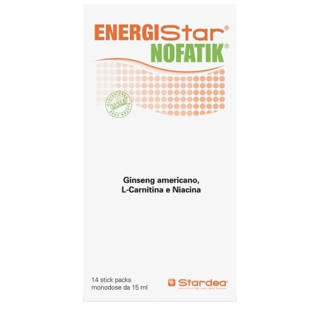 Energistar Nofatik Integratore Energetico 14 Stickpacs 15 ml