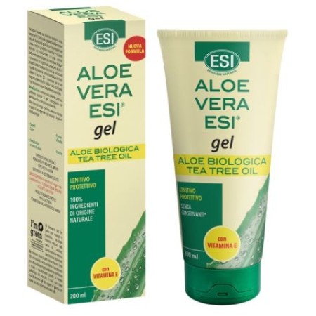Esi Aloe Vera Gel Con Vitamina E e Tea Tree Oil 200 ml