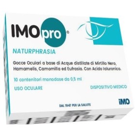 Imopro Naturphrasia Collirio Lenitivo 10 Monodose da 0,5 Ml Imopro Naturphrasia Collirio Lenitivo 10 Monodose da 0,5 Ml