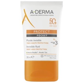 A-Derma Protect Pocket Fluido Solare Viso Invisibile SPF 50  A-Derma Protect Pocket Fluido Solare Viso Invisibile SPF 50