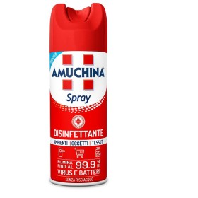 Amuchina Spray Disinfettante Ambienti Oggetti e Tessuti 400 ml Amuchina Spray Disinfettante Ambienti Oggetti e Tessuti 400 ml