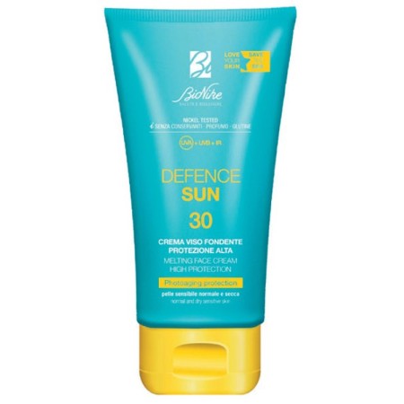 Bionike Defence Sun Crema Viso Fondente SPF 30 Protezione Alta 50 ml