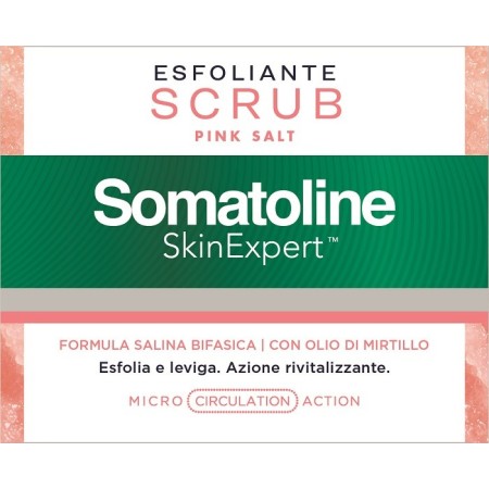 Somatoline Cosmetic Scrub Esfoliante Corpo al Sale Rosa dell’Himalaya – Profumazione Dolce e Fruttat
