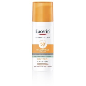 Eucerin Oil Control Tinted Gel Creme SPF50  Colore Medium Pelle A Tendenza Acneica 50 ml Eucerin Oil Control Tinted Gel Creme SPF50  Colore Medium Pelle A Tendenza Acneica 50 ml