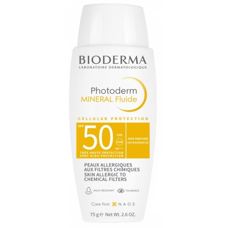 Bioderma Photoderm Mineral Fluide SPF 50  Crema Solare Minerale 75 ml