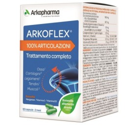 Arkoflex 100% Integratore Per Le Articolazioni 60 Capsule Arkoflex 100% Integratore Per Le Articolazioni 60 Capsule