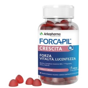 Arkopharma Forcapil Crescita Integratore Capelli e Unghie 60 Gommose Arkopharma Forcapil Crescita Integratore Capelli e Unghie 60 Gommose