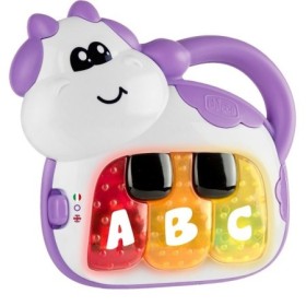 Chicco Piano Elettrico a Forma di Mucca Giocattolo Educativo  6 Mesi Chicco Piano Elettrico a Forma di Mucca Giocattolo Educativo  6 Mesi