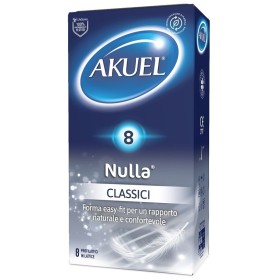 Akuel Nulla Profilattici Ultra Sottili Sensazione Naturale 8 Pezzi Akuel Nulla Profilattici Ultra Sottili Sensazione Naturale 8 Pezzi