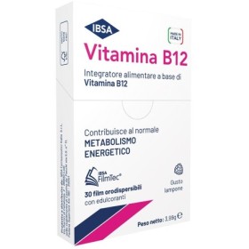 IBSA Vitamina B12 Integratore 30 Film Orodispersibili IBSA Vitamina B12 Integratore 30 Film Orodispersibili