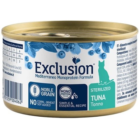 EXCLUSION M STER TUNA 85G