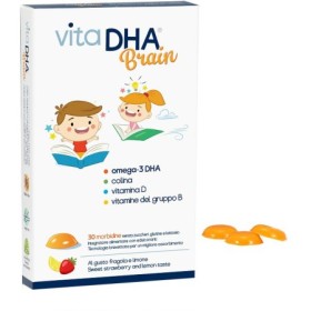 VitaDHA Brain Integratore Alimentare 30 Morbidine VitaDHA Brain Integratore Alimentare 30 Morbidine