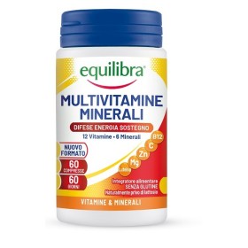 Equilibra Multivitamine Minerali Integratore Difese Energia Sostegno 60 Compresse Equilibra Multivitamine Minerali Integratore Difese Energia Sostegno 60 Compresse