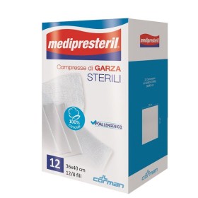 GARZA MEDIPRESTERIL 12/8 36X40 GARZA MEDIPRESTERIL 12/8 36X40