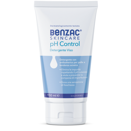 Benzac Skincare pH Control Detergente Viso 150 ml