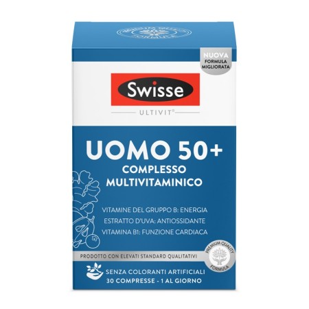 Swisse Uomo 50  Integratore Multivitaminico 30 Compresse