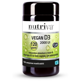 NUTRIVA VEGAN D3 120CPR NUTRIVA VEGAN D3 120CPR