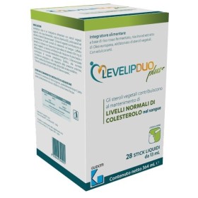 Levelip Duo Plus Integratore per il Colesterolo 28 Stick Levelip Duo Plus Integratore per il Colesterolo 28 Stick