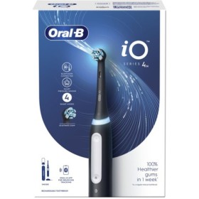 Oral B Io 4 Black Spazzolino Elettrico Con Intelligenza Artificiale 1 Pezzo Oral B Io 4 Black Spazzolino Elettrico Con Intelligenza Artificiale 1 Pezzo
